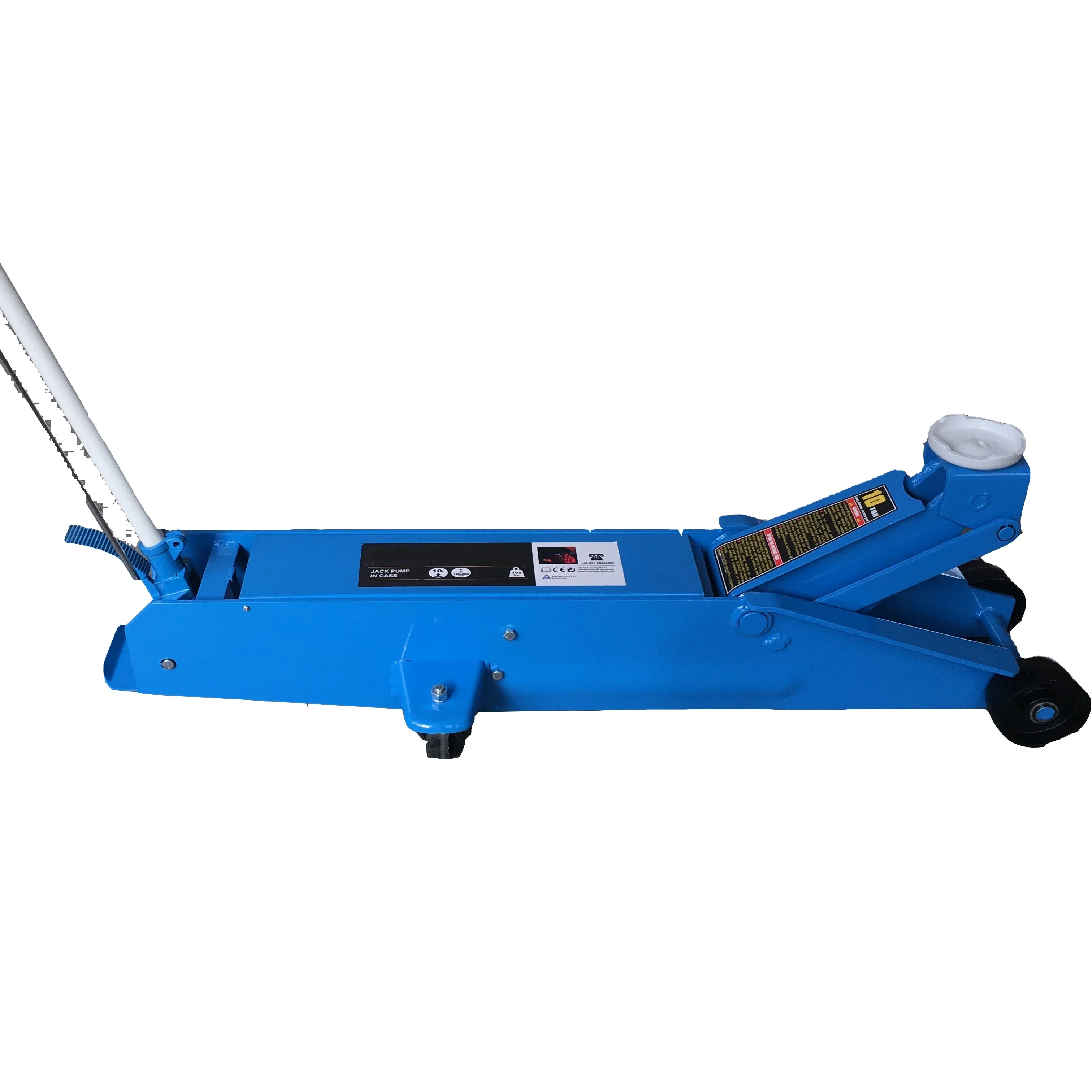 10 Ton Capacity Heavy Duty Floor Jack Lifting Tools And Equipment  10-Ton Fast Lift Long Chassis Service Jack