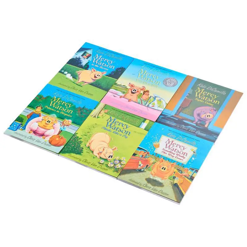 Mercy Watson Boxed Set Adventures Of A Porcine Wonder  Kate DiCamillo Kate DiCamillo Candlewick Press 9781536227123 Book