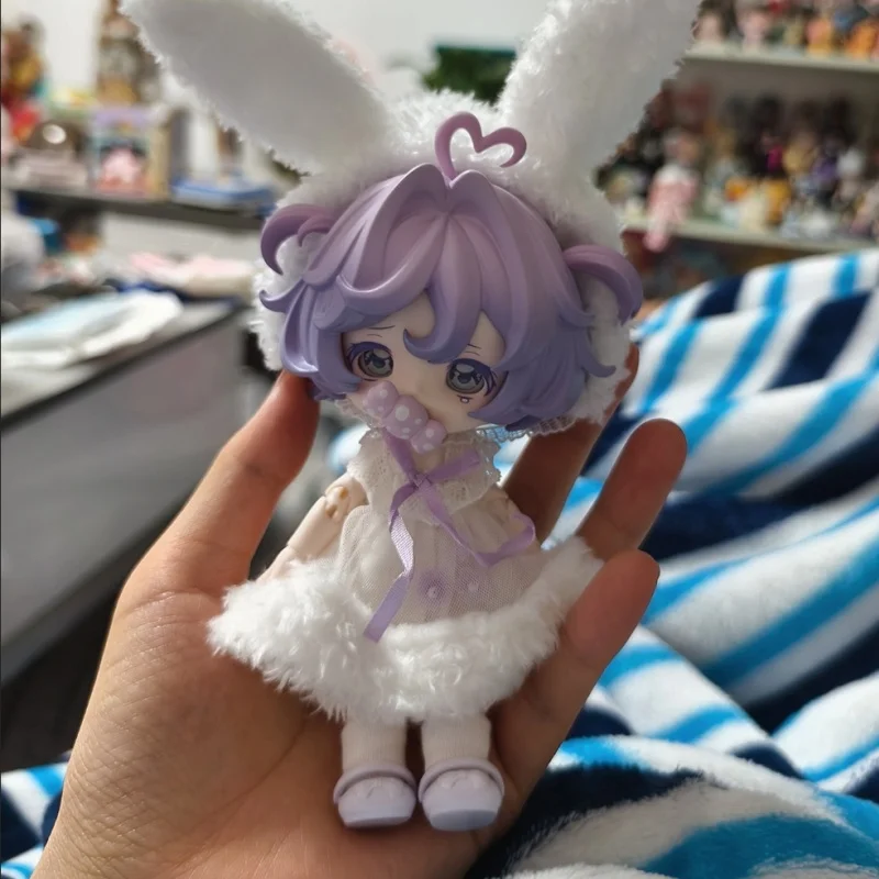Nowa Oryginalna Seria Come4free 14cm Milk Cake Dream Puff 1/12 Bjd Suprise Box Figurka Akcji z Ruchomymi Elementami Kolekcja Modowa Prezenty