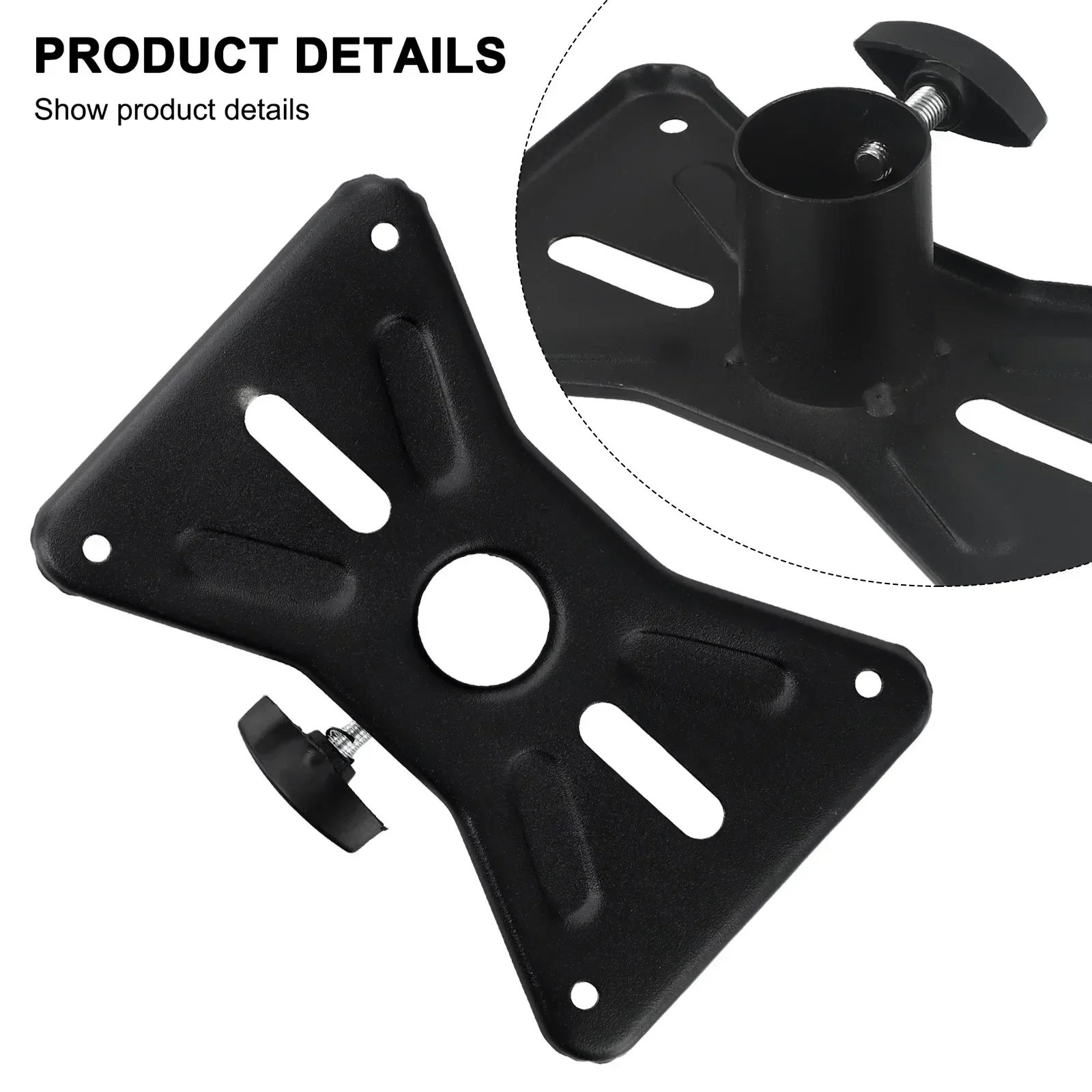 35mm Metal Tripod Speaker Stand Adapter Top Cap For Pole Tripod Speaker Stand Adapter For DJ Speaker Stand Adapter Top Cap