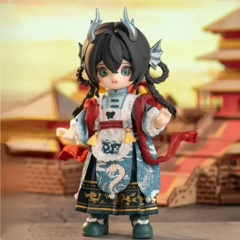 Nagi 4 Exchange The Untrammeled Traveler Series Ob11 1/12 Bjd  Blind Box Action Figure Desktop Ornament Mysterious Box Gift