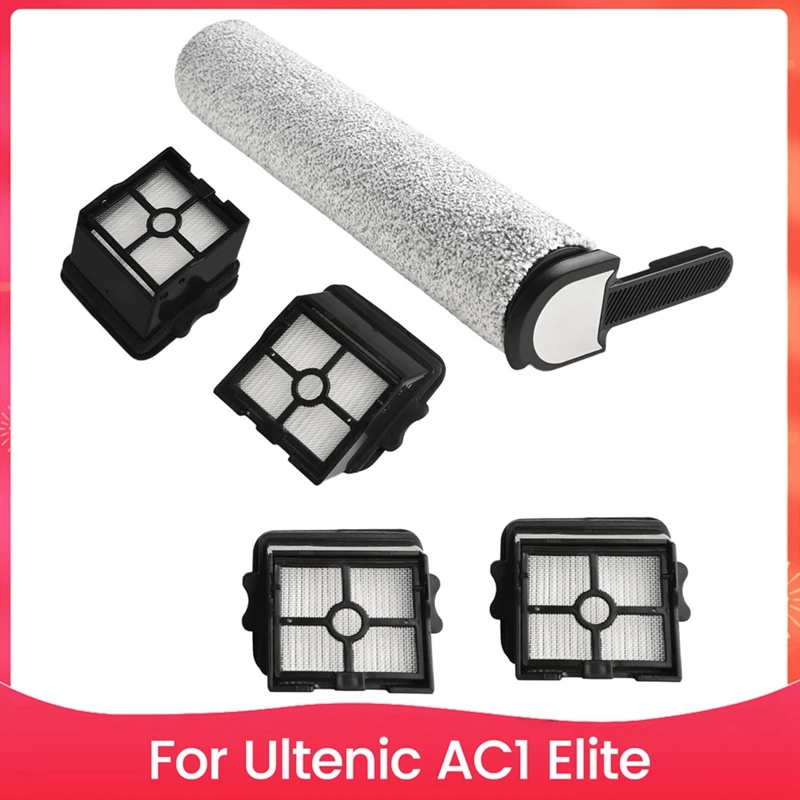 

Replacement Brush Roller & Hepa Filter For Ultenic AC1 Elite Floor Vacuum Cleaner Accessories Kits