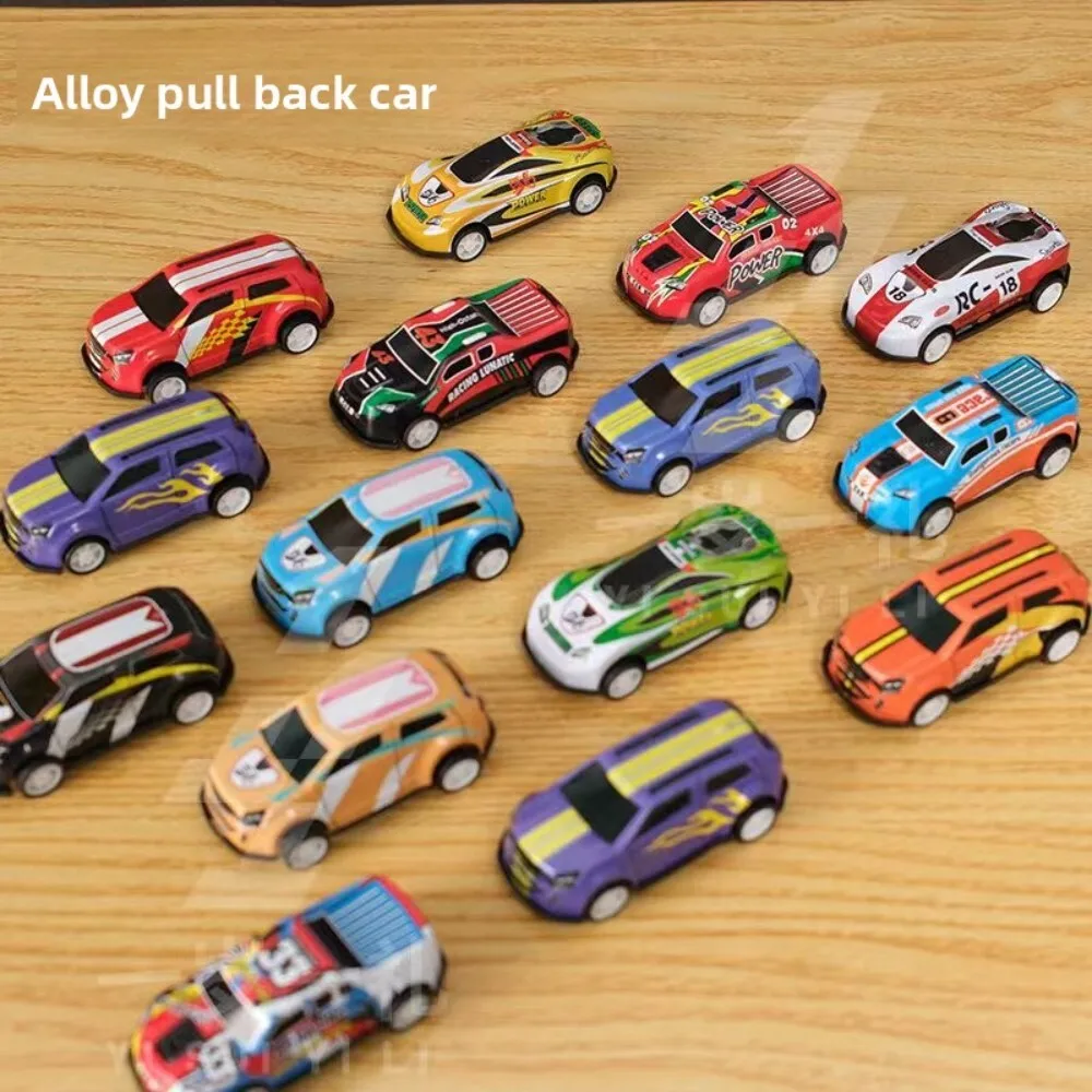 Pull Back Metal Off Road Car Model 68mm Mini Sports Vehicle for Kids Collectible Toy Gift for Children 1 to 6 Years Old