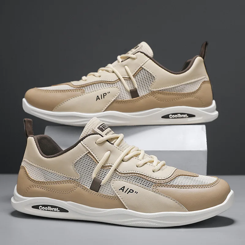 

Summer 2025 mesh shoes: Breathable, thin men's shoes with perforated mesh, lightweight mesh casual shoes, trendy shoes