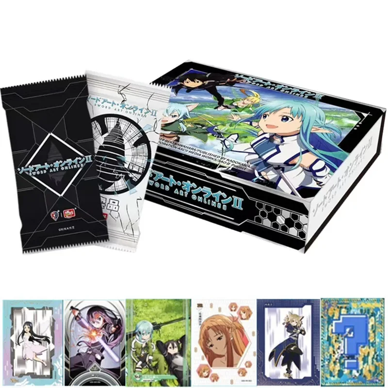 

New Janpanese Anime Sword Art Online Collection Cards Booster Box Rare Limited Table Playing Game Board Cards Child Kid Toy Gift