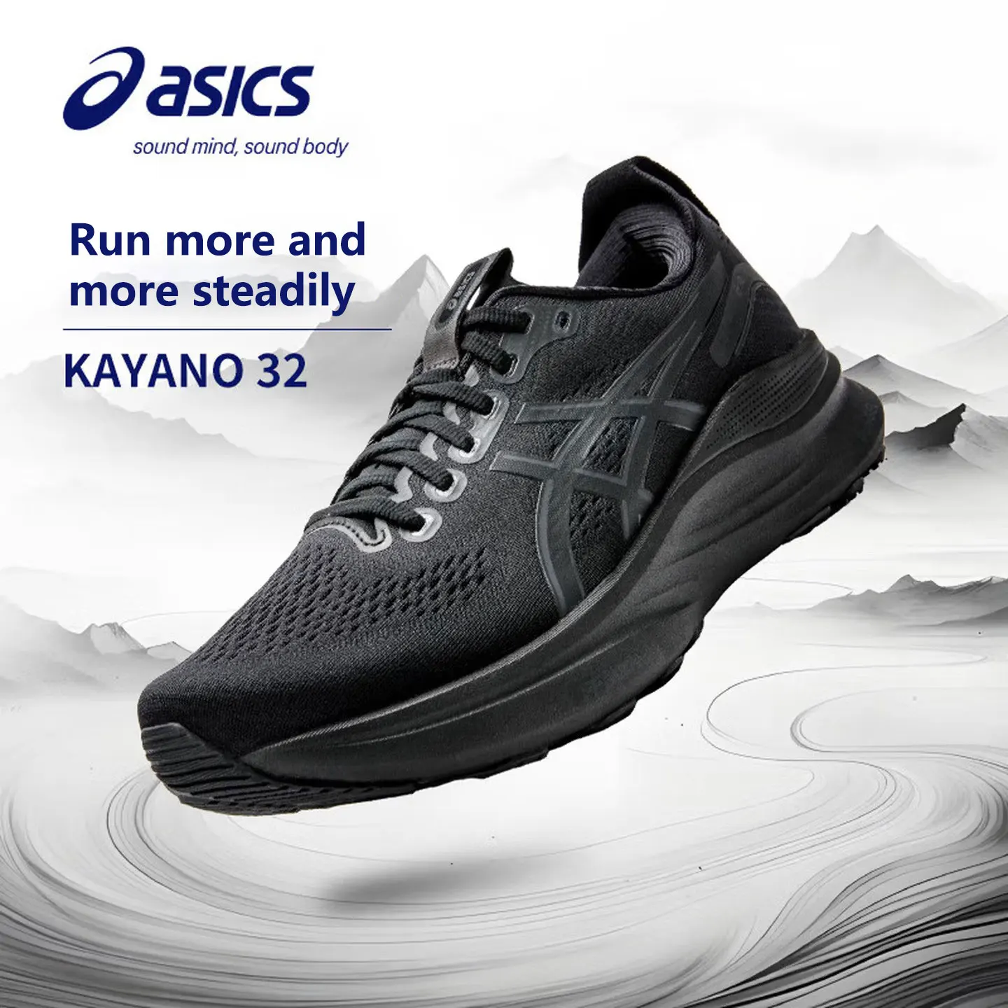 

Asics Men's Shoes Gel-Kayano 32 Sports Shoes Outdoor Casual Lightweight Breathable Running Shoes 1011C052-001