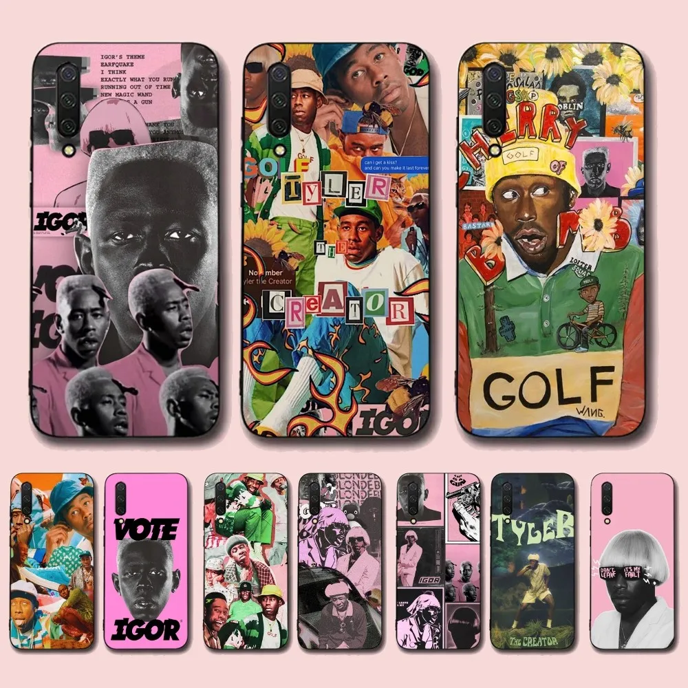 Rapper T-tyler The Creator Flower Phone Case For Xiaomi Mi 5X 8 9 10 11 12 lite pro 10T PocoX3pro PocoM3 Note 10 pro lite