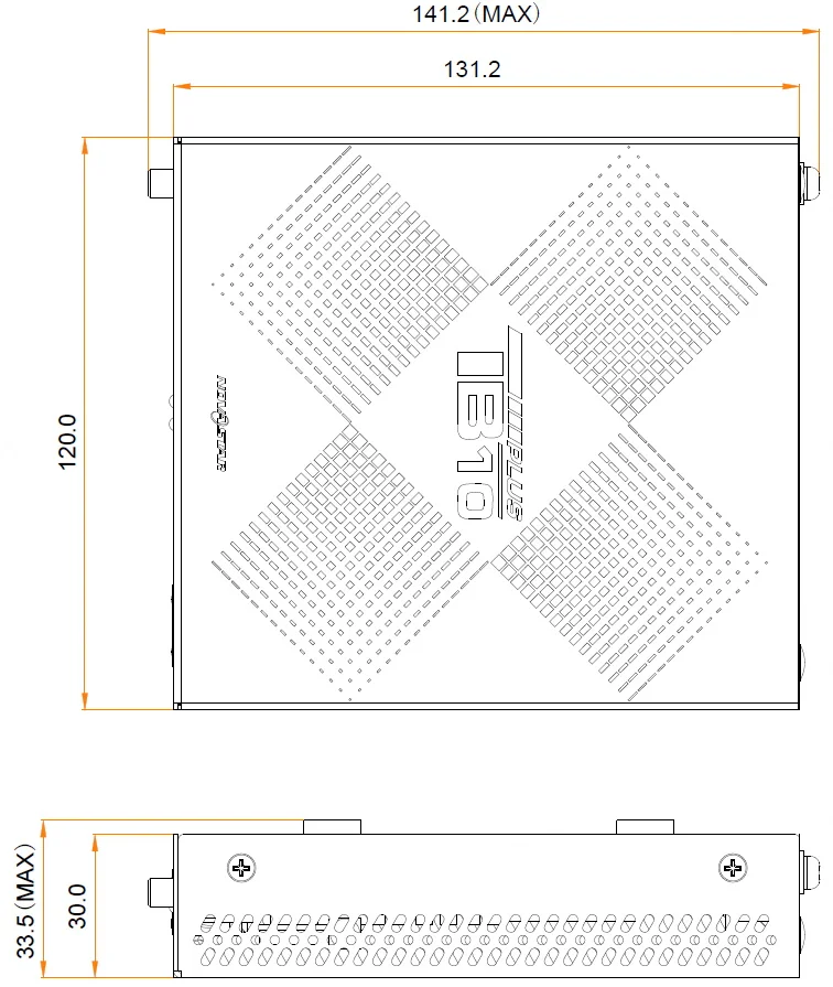 Kostengünstig Neue Version Novastar Multimedia Player TB10 plus mit USB-RJ45-Port WIFI für Vollfarb-LED-Display