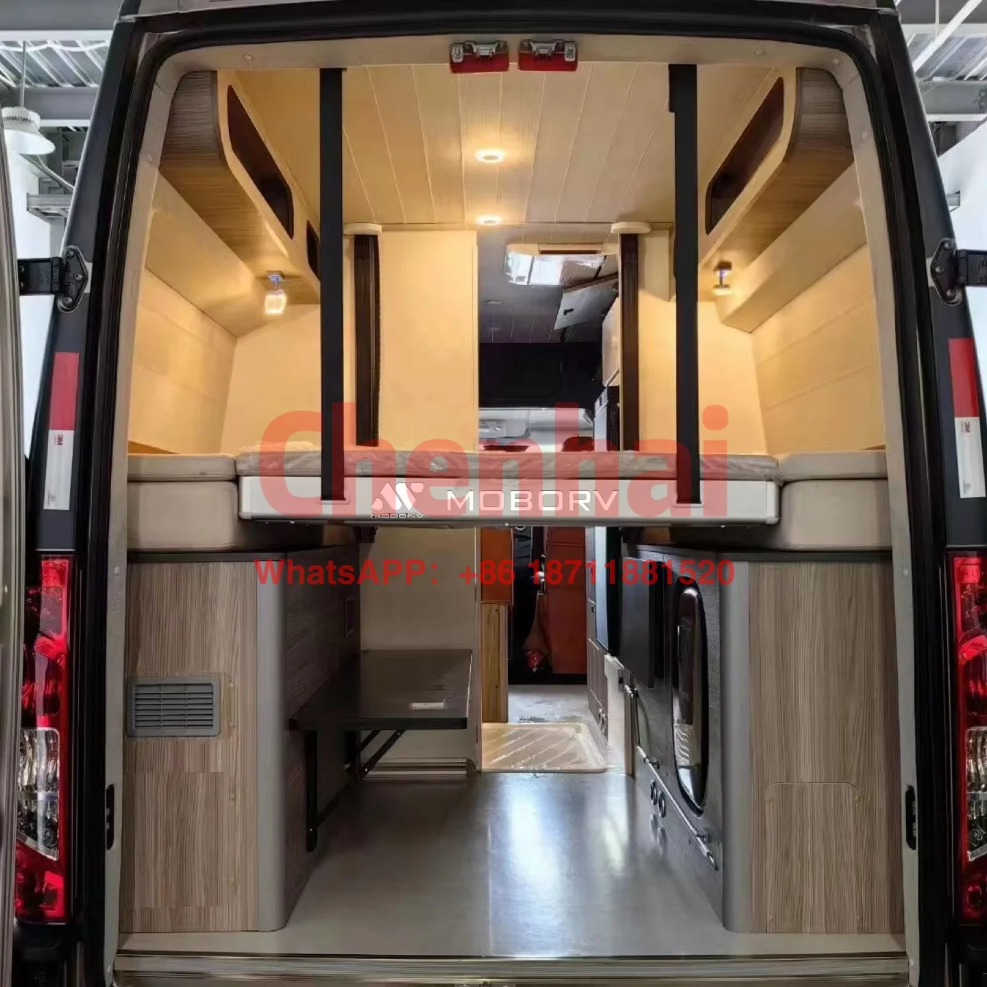 Customized MOBORV 12V 24V Electric Bed Lift System For RV Caravan Motorhome & Camping Made Of Durable Aluminium