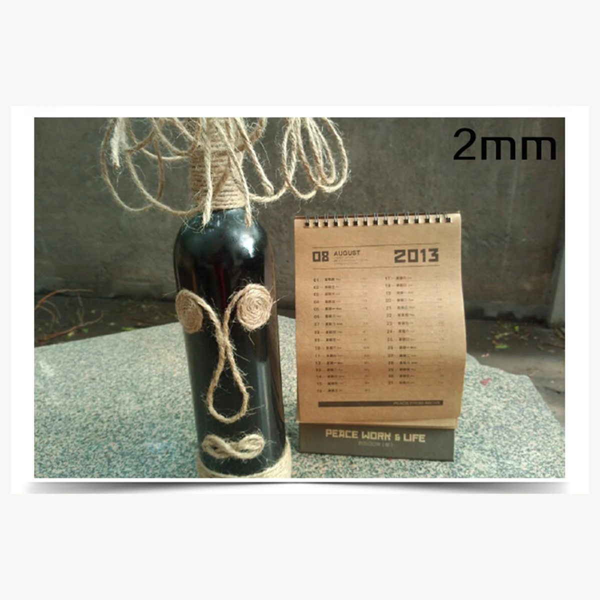 

320 Feet Jute Twine 2mm Diameter 3 Ply Eco friendly Binding Garden Decoration Christmas Gift Wrapping