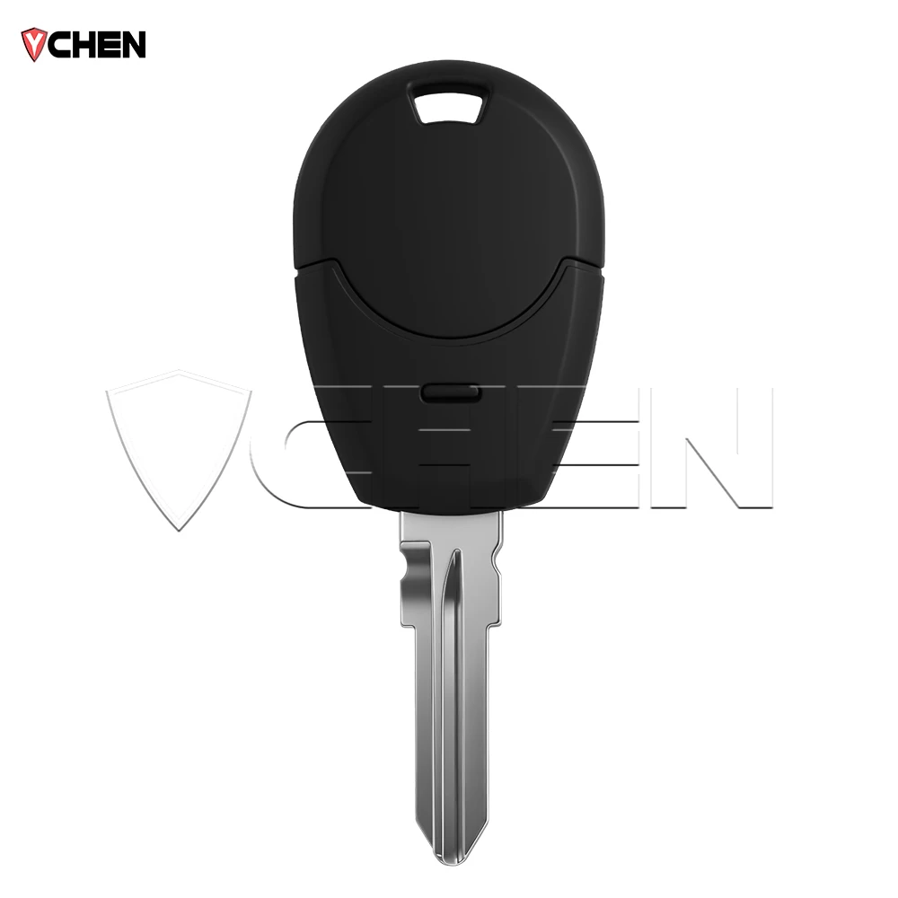 Carcasa de Repuesto para Llave Fiat Positron EX300 con Espadín Sin Cortar GT15R SIP22, Funda para Control Remoto con Transpondedor y Caja de Encendido