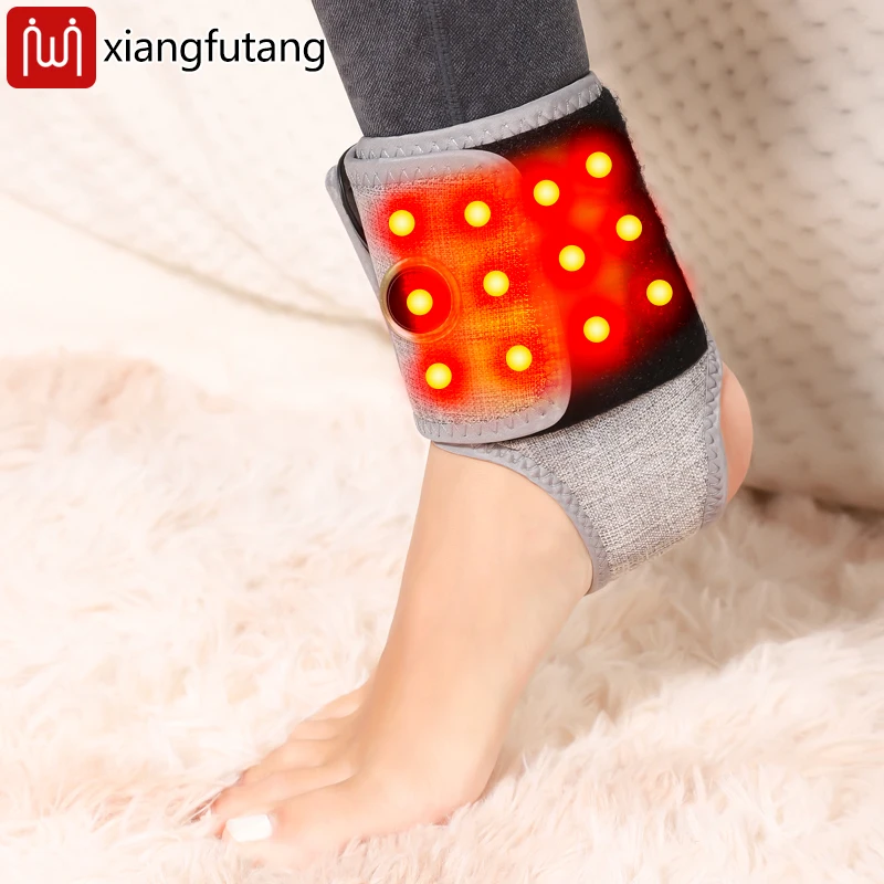 

Ортез для лодыжки с терапией красного света, 3 передачи, жаркость и вибрация, облегчает боль в суставах, обеспечивает спортивное восстановление, для любителей фитнеса и пожилых людей