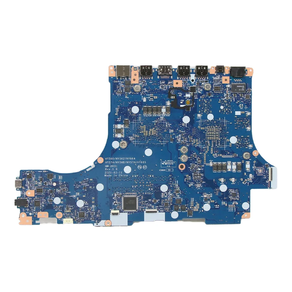 マザーボード5個 ノートパソコンのマザーボード Lenovo Legion 5-15ACH6 NM-D601 CPU:R5