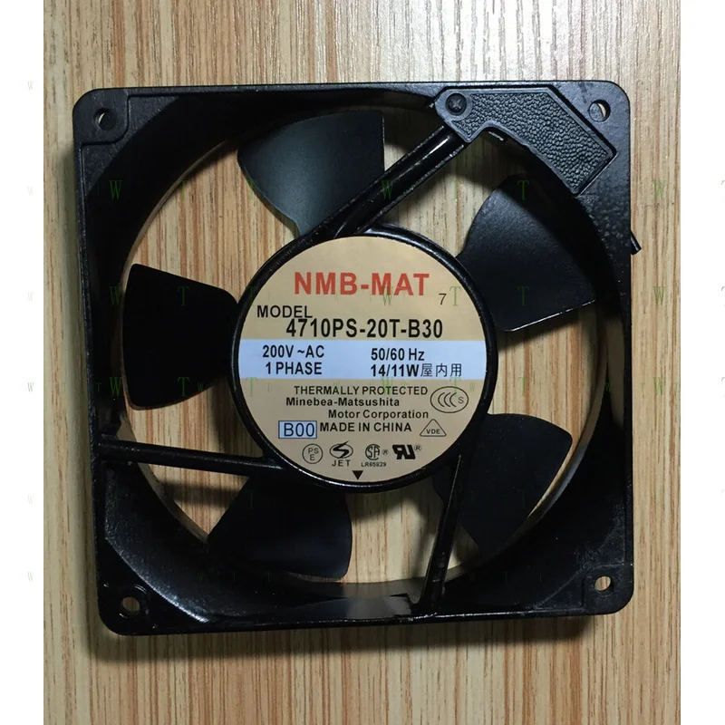 H  NMB 4710PS-20T-B30 12025MM 200V 14/11W Cabinet Fan Insert type