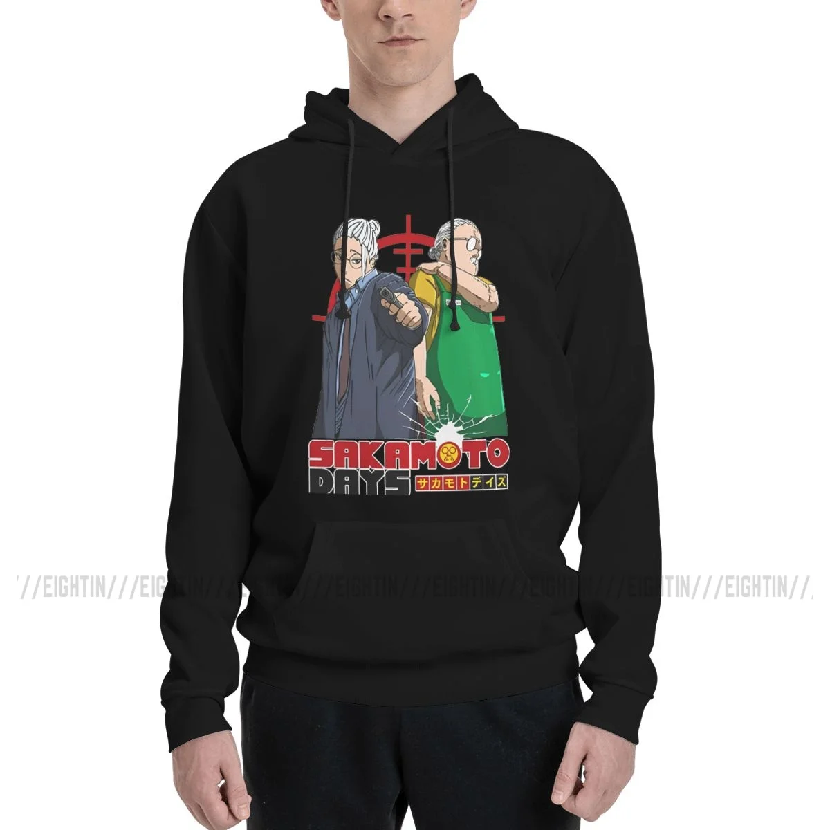 

Sakamoto Days Anime Hoodies Men Women Funny Sweatshirt Autumn Hooded Pullovers