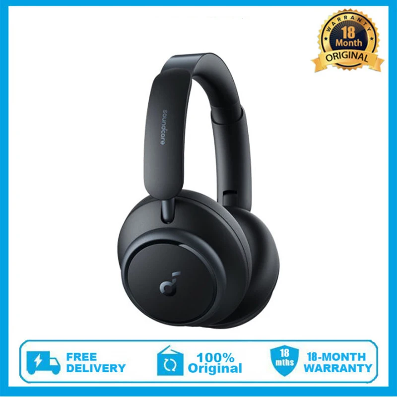 Soundcore Space Q45 Adaptive Noise Cancelling Headphones, Reduce Noise by Up to 98%, Ultra Long 50H Playtime, App Contr