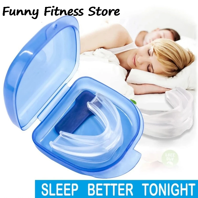 Gum Shield Sports Fitness Teeth Protector Mouth Guard Piece With Box Boxing Mouthguard Kids Adults Sleep Grinding Tooth Stopper