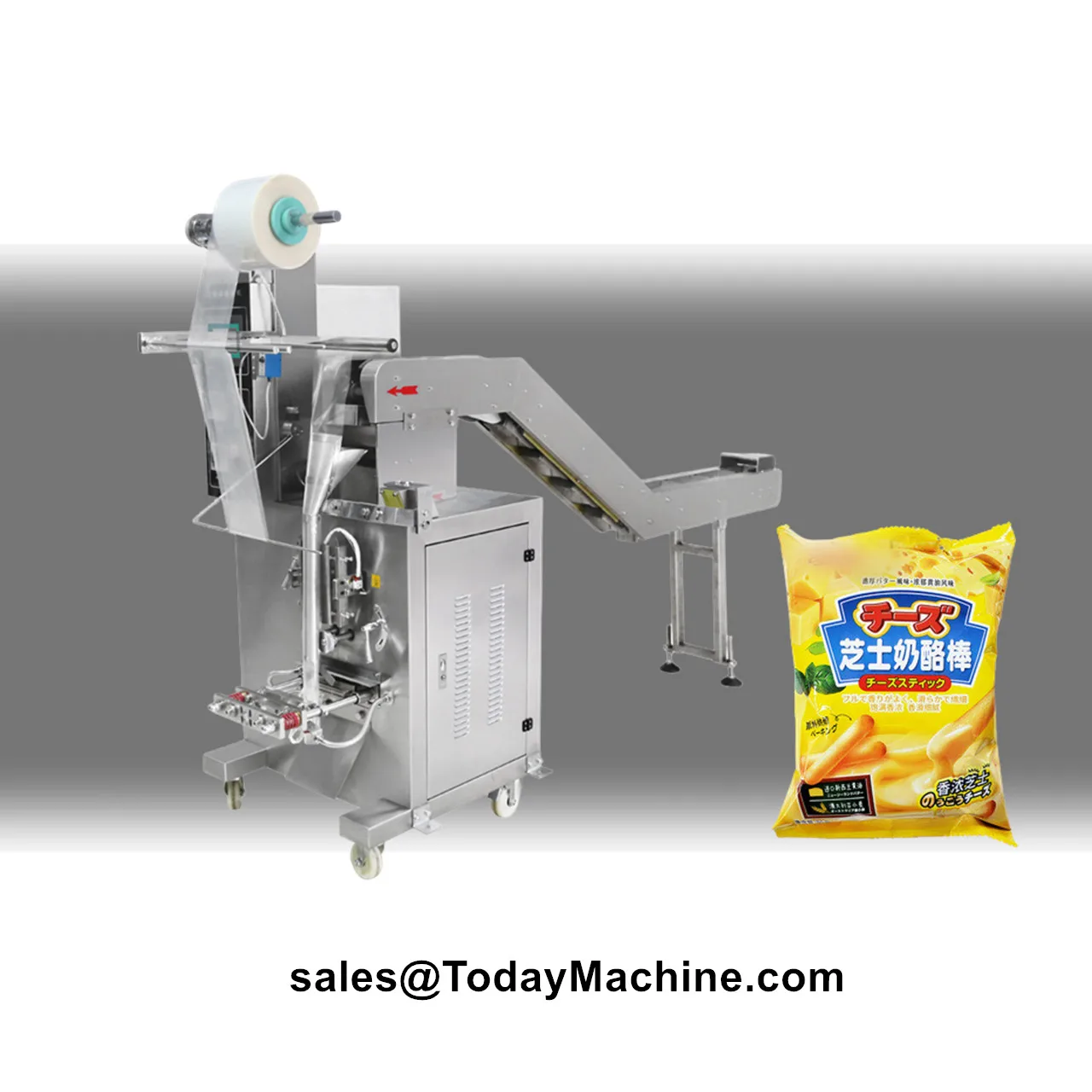 Equipo de embalaje automático de cubo de cadena de bolsa de gránulos de granos de café de anacardos de pistacho de maní