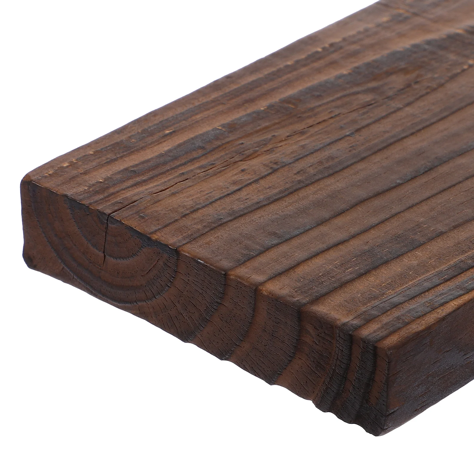 

Natural Carbonized Wood Board for Fish Tank Landscape Aquarium Decor Underwater Scene Enhancement Realistic Wood Texture