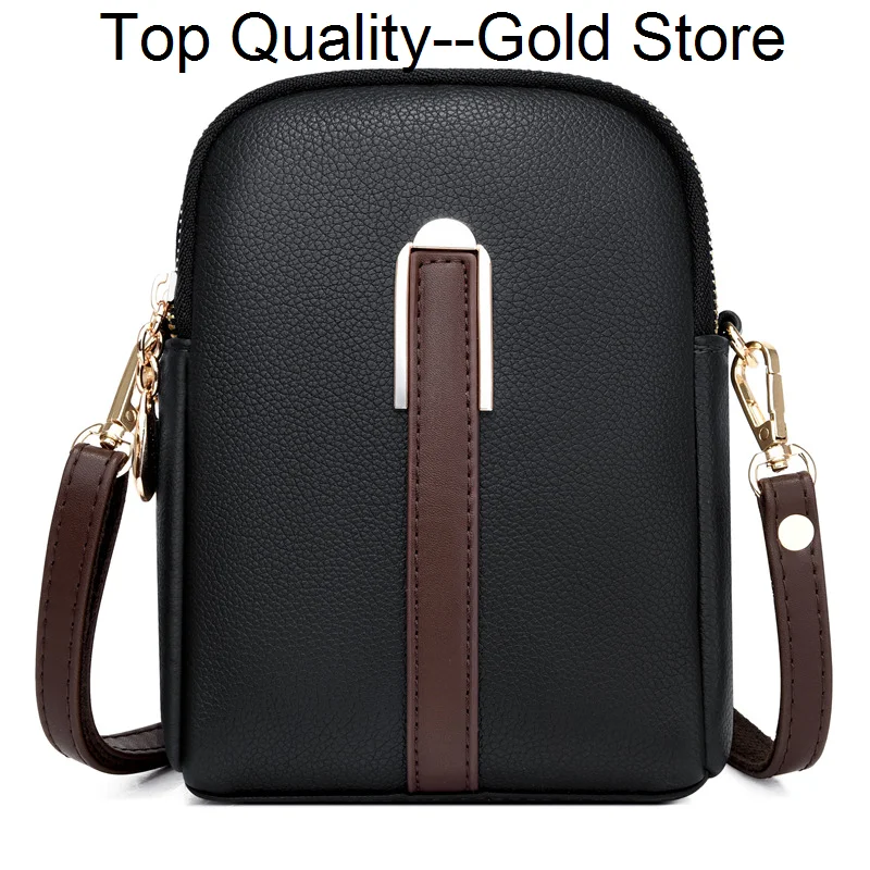 Fashion Casual Mini Bag PU Leather Women Shoulder Coin Purse Handbag Mobile Phone Designer Luxury Femlae Crossbody s