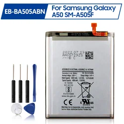 Batterie de remplacement EB-BA505ABU EB-BA505ABN Pour Samsung Galaxy A30 A30S A50 A505F SM-A505F Batterie Rechargeable 4000mAh