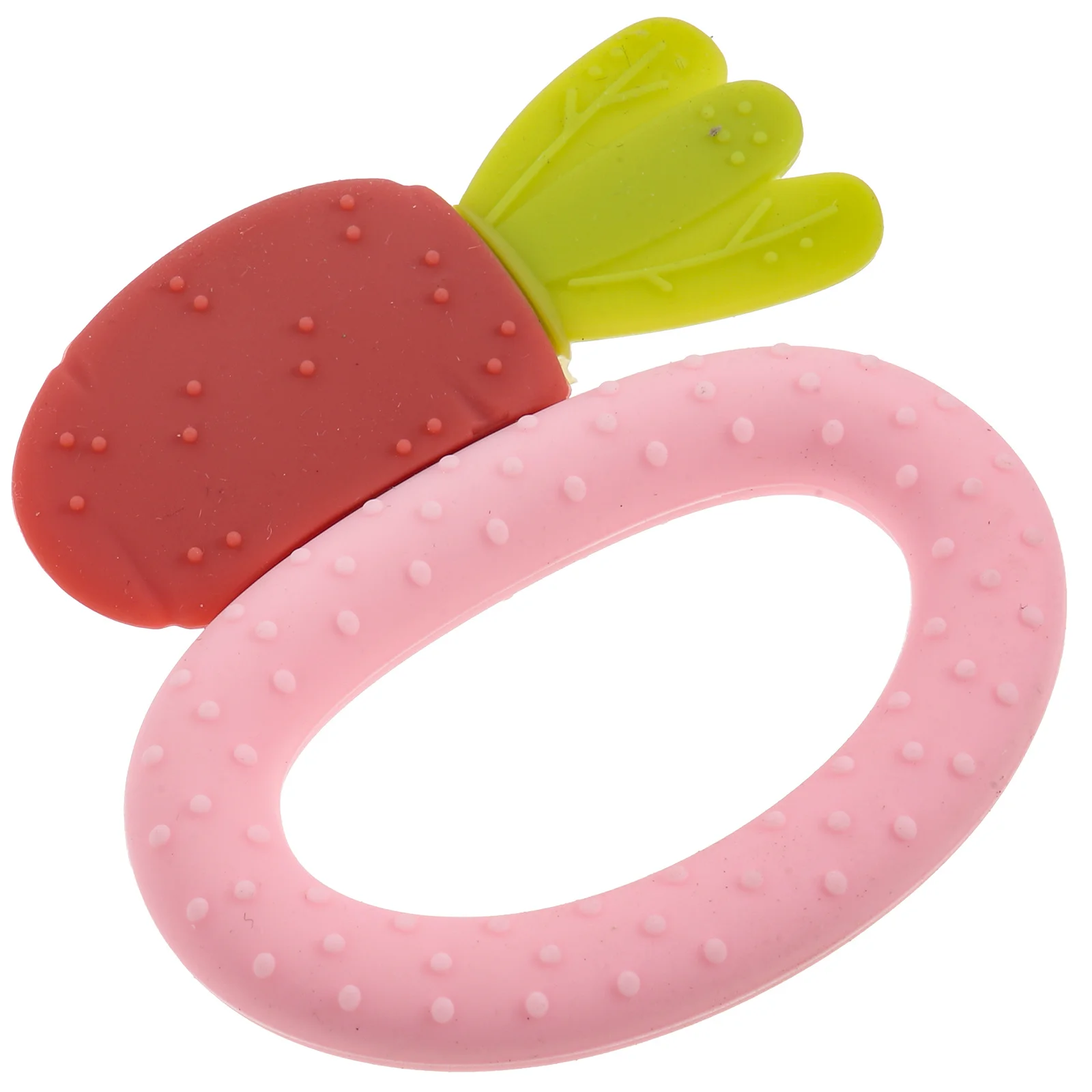 

1Pcs Cartoon Baby Molar Teether Gentle Material Anti-Eating Hand Soother for Kids Teething Toy Kids Teether Infant Teething Toys