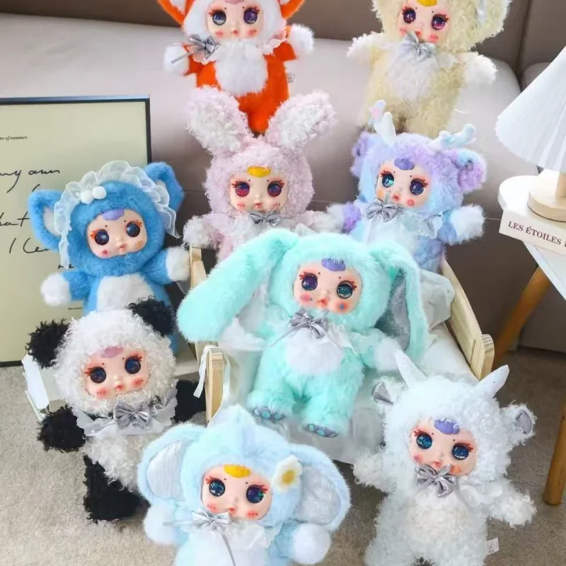 MM Milch Süßigkeiten Stehende Haltung 400% Plüsch Puppe Serie Blind Box Kawaii Desktop Ornamente Mystery Box Sammeln Spielzeug Weihnachten Geschenk