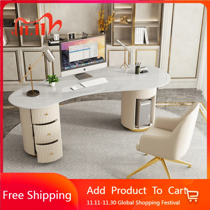 

Drawers Storage Table Living Room Students Standing Computer Desks Office Children Pc Bedroom Mesa Pc Chinese Style Furniture