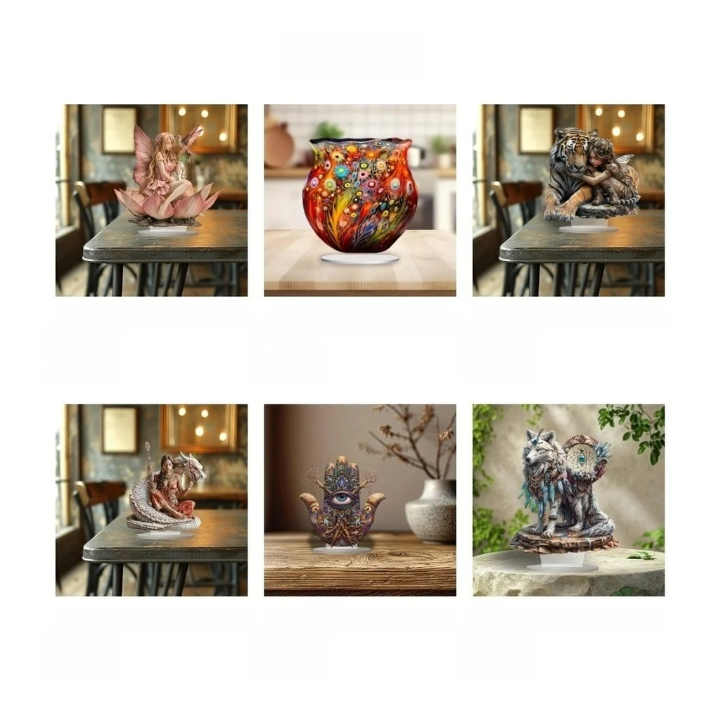 Waterproof Scratch Resistant Decor Decoration Scratch Resistant Sign Desktop Decor Ornament Compact Dimensions