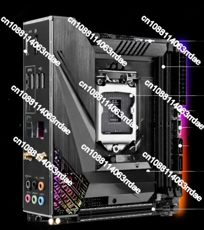 Z390 Motherboard ROG STRIX Z390-I  Mini-ITX Motherboard LGA 1151 2×DDR4 M.2 PCI-E 3.0 USB3.1 HDMI，90%new