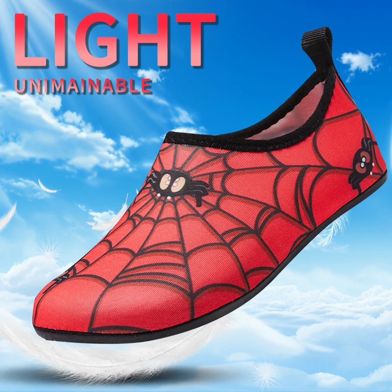 Children Water Beach Shoes Swimming Barefoot Girls Quick-Drying Aqua Shoes Boy Color Light Soft Slipper Snorkeling Swim Socks - view 5