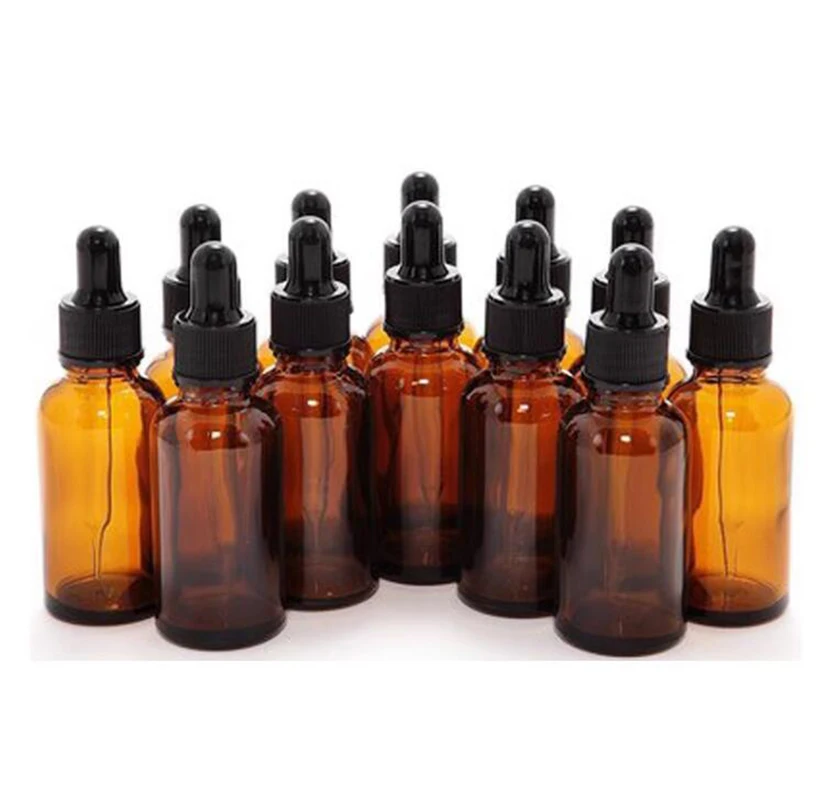 

12pcs/Lot Cosmetic Container 30ml Cosmetic Serum Bottle 30cc Dropper Bottle For Essential Oil Toner Perfume