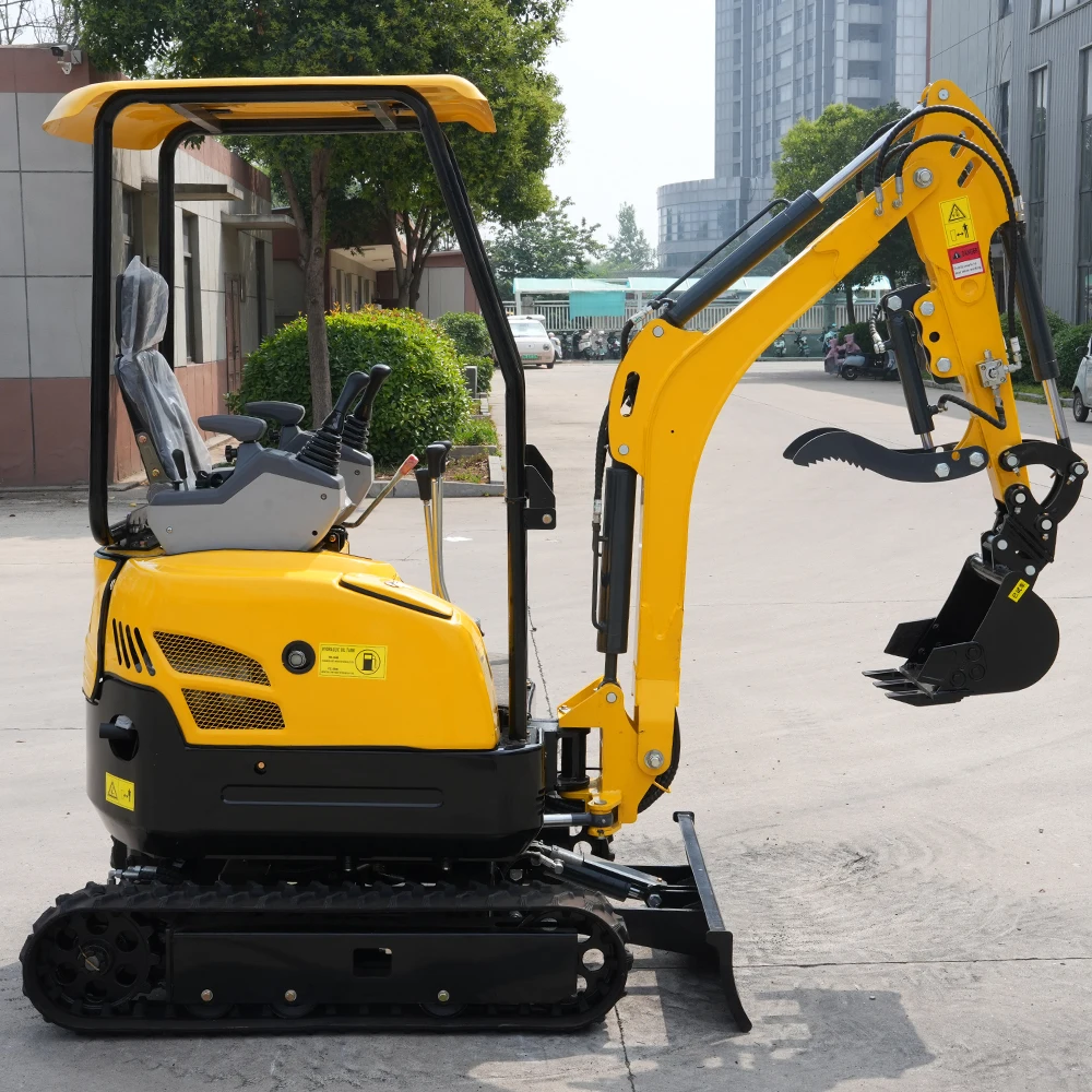 Mini excavator 1.2ton 1.8ton 2ton 2.5ton hydraulic crawler-type excavator EPA EuroV standard Small excavator Customization