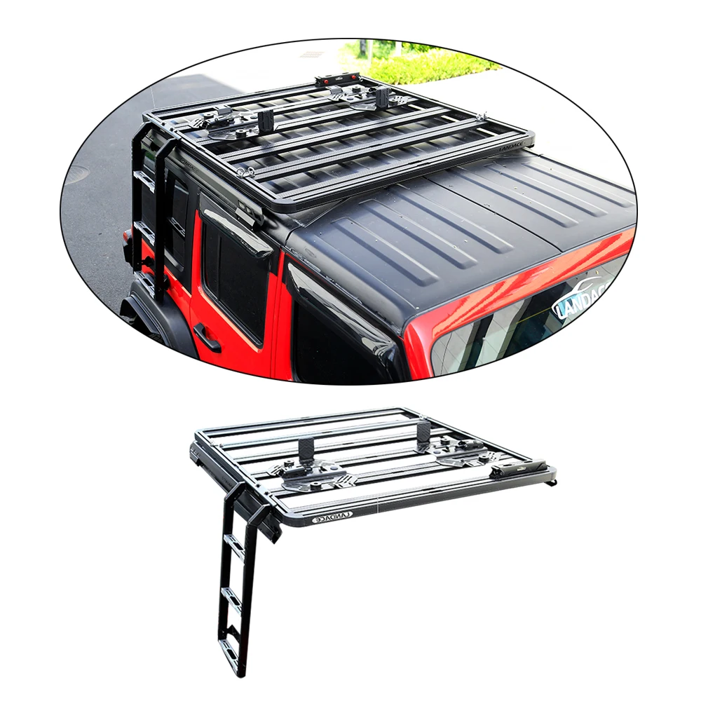 

Jeep Car Luggage Rack Universal Climbing Side Ladder Car Ladder