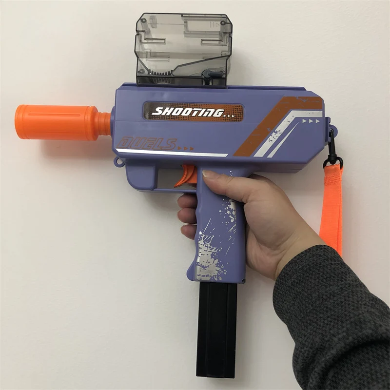 UZI M416 Electric Gel Ball Gun Toy for Kids - Handmade Fun