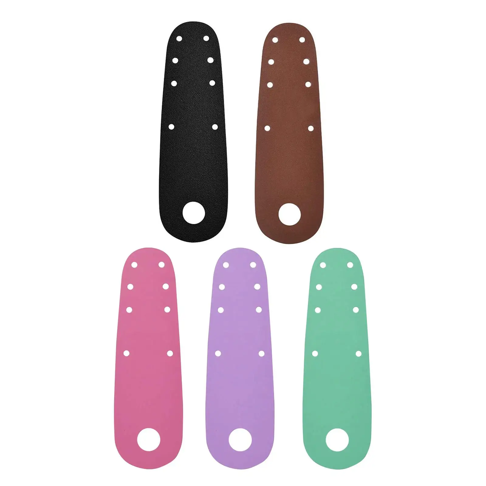 Roller Skate PU Leather Toe Guards Durable Protective Shoe Shield for Skating Outdoor Sports