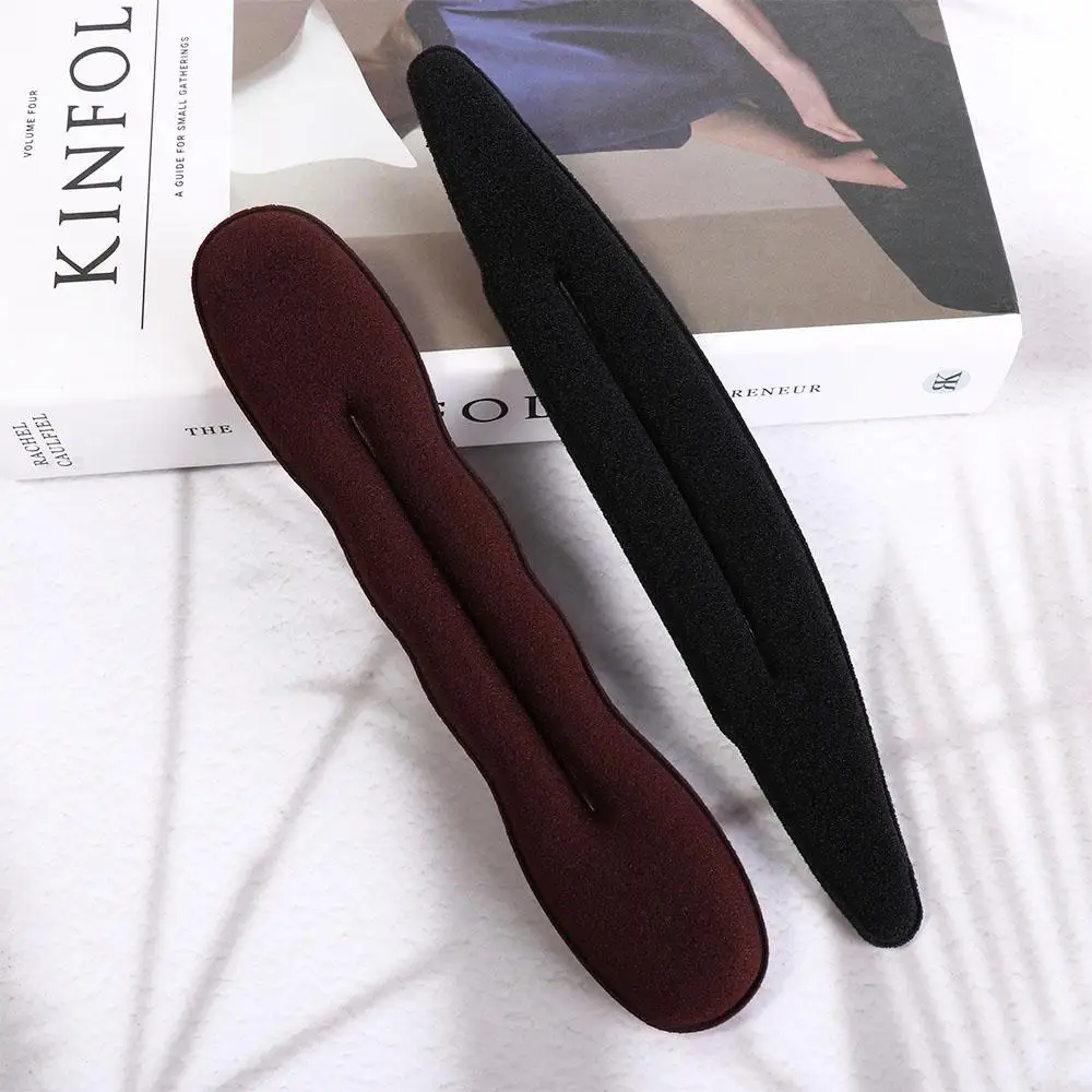 Hair Disk Donut Hairstyle Twist Maker Foam Sponge Clip Easy Big Ring Hair Bun Maker Fashion Hair Styling Tools