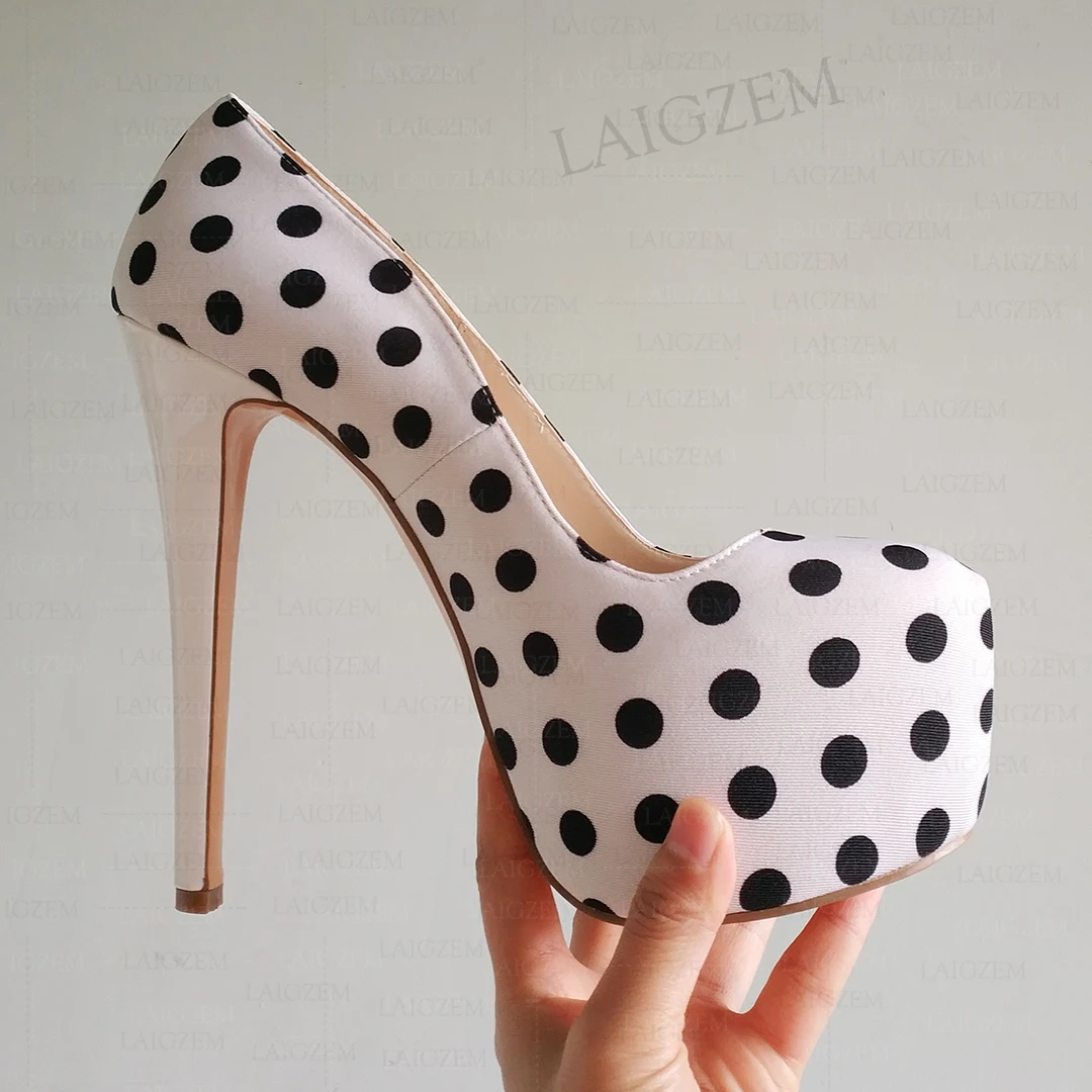 

Туфли-лодочки женские на платформе, с круглым носком, на тонком высоком каблуке