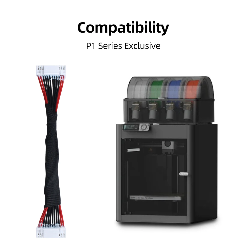 For Bambu P1 Display Connector Cable Used To Connect The Motherboard And Screen  Connector Cable For Bambu P1 Series 3D Printer