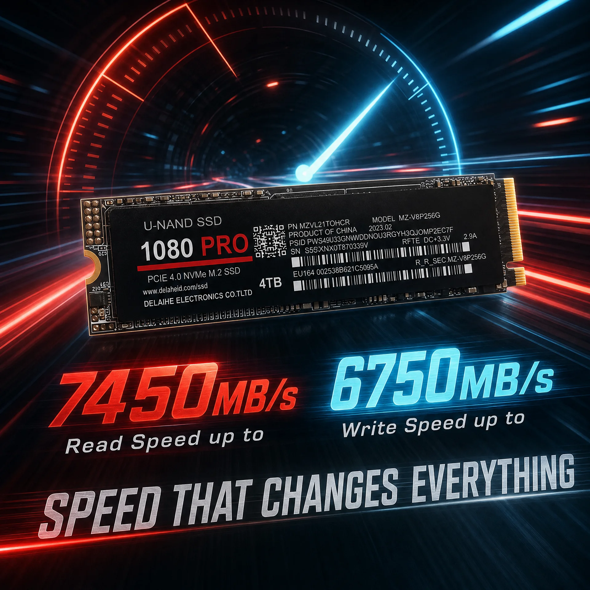 Original M.2 NGFF NVMe PCIe 4.0 SSD High Speed Gaming Internal Drive Upgrade for PS5 Laptop Desktop PC Student Pro Ultra