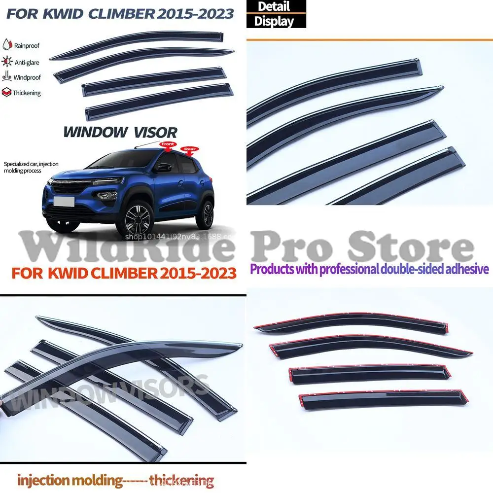 

1 комплект для Renault Kwid Climber 2015 + козырек от дождя на окно автомобиля