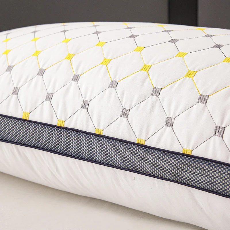 

1pc White Pillow Core Home Bed Long Pillows подушки Washable Pillow Skin-friendly Neck Cushion almohadas para dormir