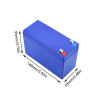DIY 12V Lithium Battery Storage Box Bracket 3S 40A BMS 18650 Battery Case Fixture Holder for DIY Electric bicycle battery