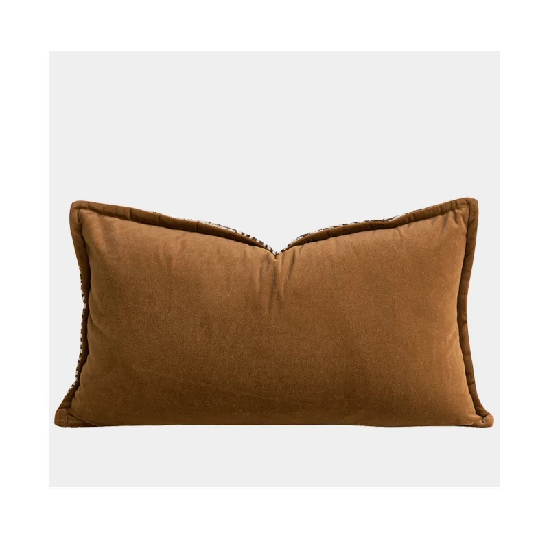 Brown Pillows Geometric Cushion Case 45x45 30x50 Decorative Pillow Cover For Sofa Chair Modern Room Home Decorations