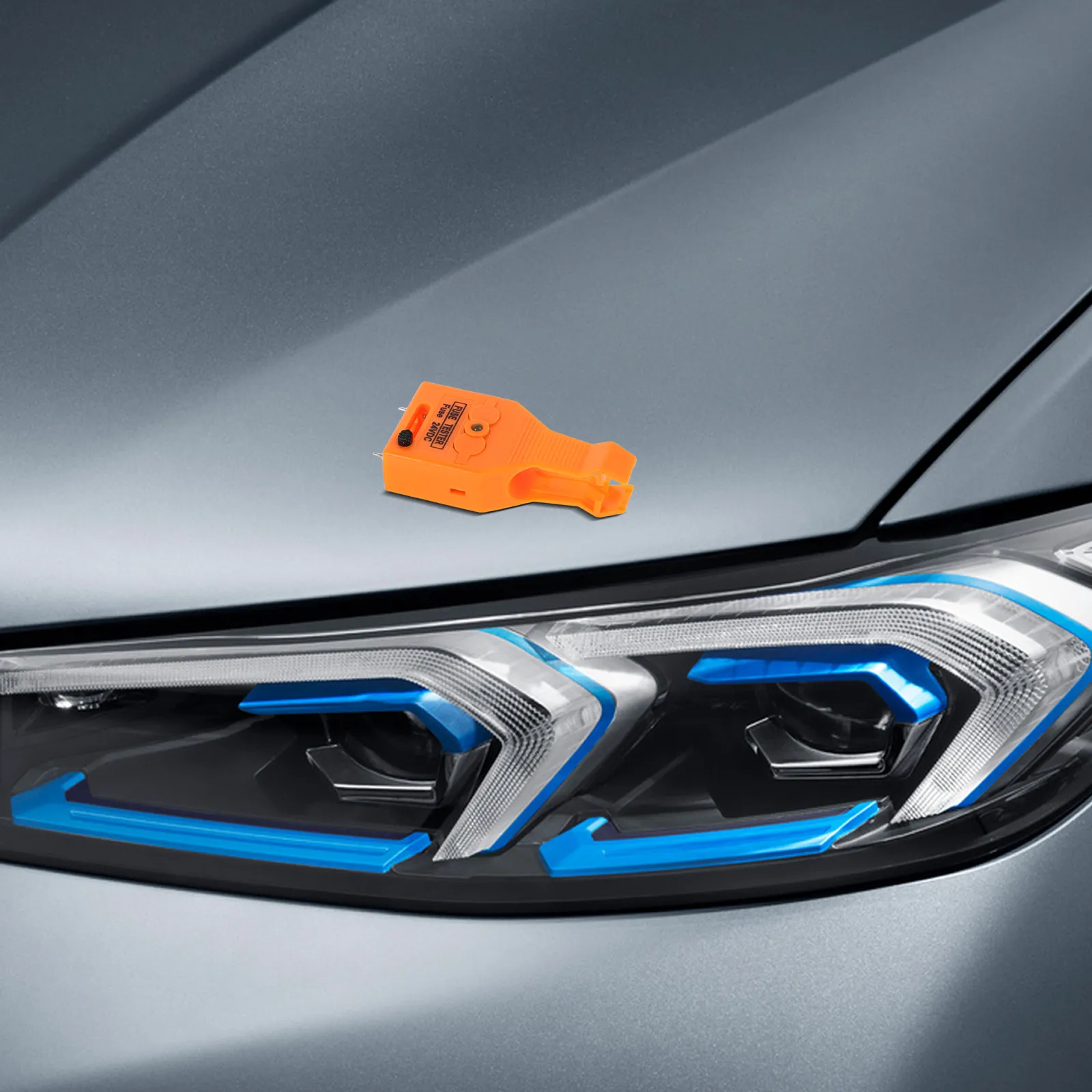 Fuse Checker Electric Tester High Precision Light Indicator Compact Portable Automotive Marine Fuse Test Tool Puller