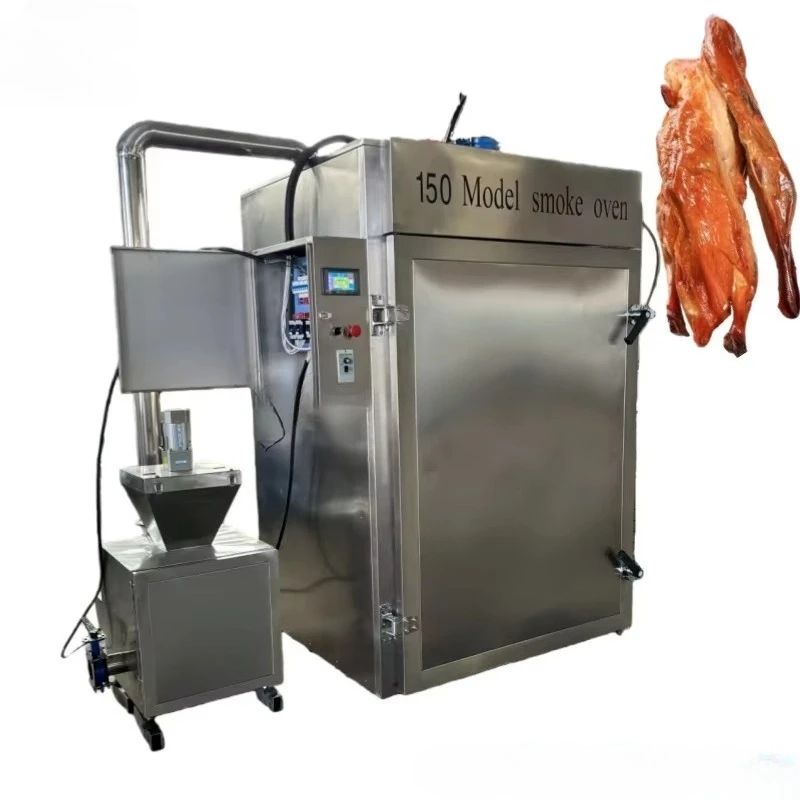 Juyou Commercial Large Food Smoker Industrial Electric Meat Smoke Oven House Fish Meat Bacon Sausage Chicken Smoker Oven