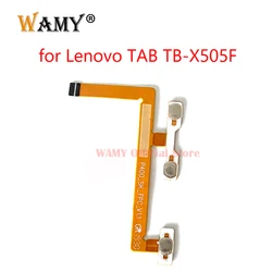 WAMY New Power On Off Switch Volume Side Button Flex Cable For Lenovo Tab M10 X505 TB-X505F TB X505M TB-X505L