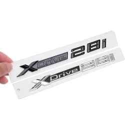 1X ABS Chrome Car XDrive Emblem Trim Sticker X Drive 18i 20i 23i 25i 28i 30i 35i 40i 45i 48i 50i 55i For BMW X1 X3 X5 X6 etc