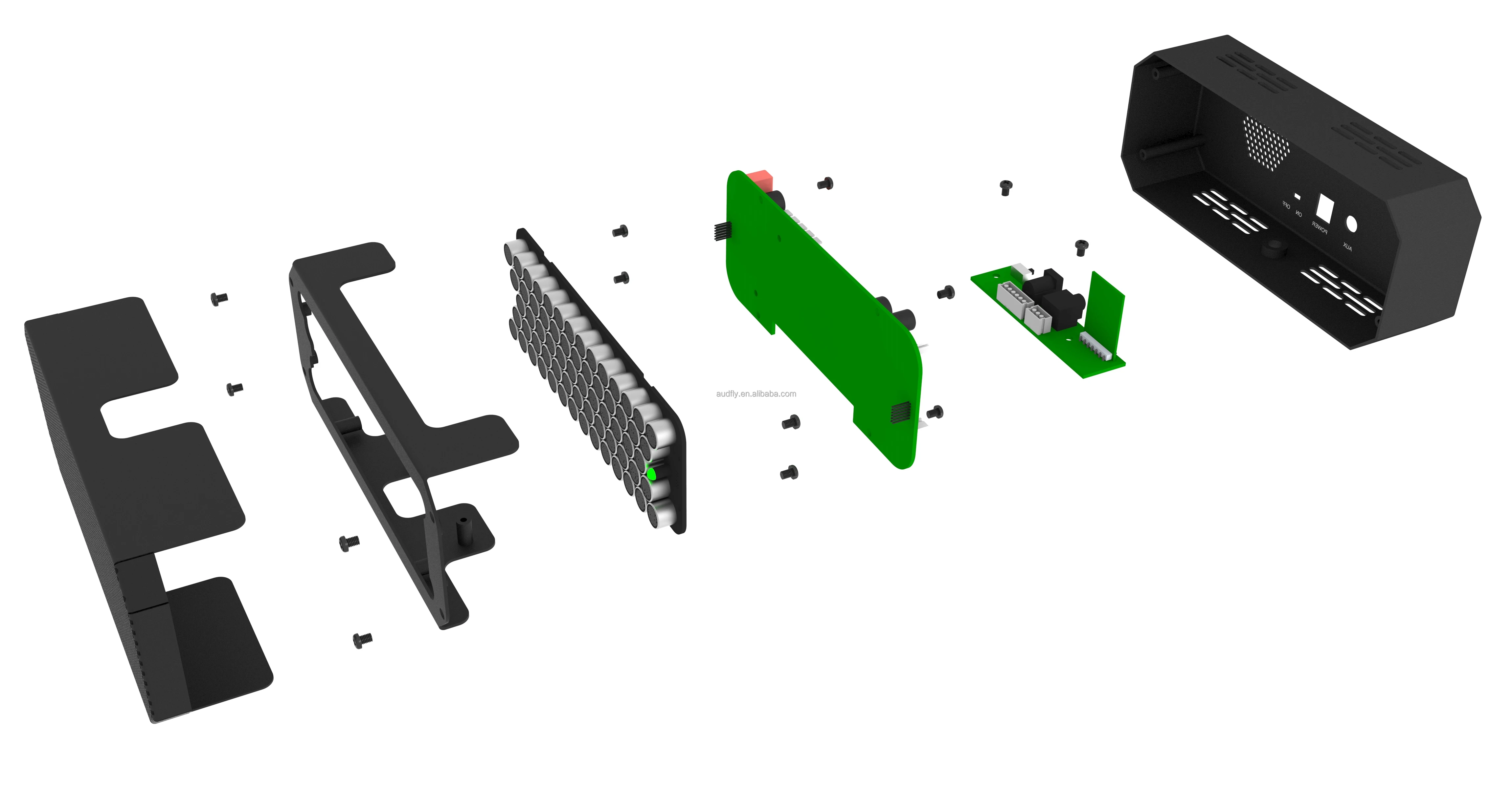 Oem Computer Directional Sound Portable Wireless Active Directional Sound Loudspeaker