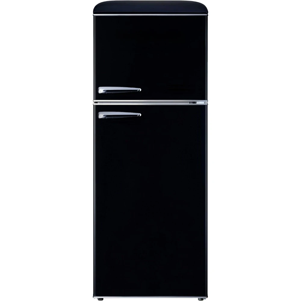 Refrigerator with Top Freezer Frost Free, Dual Door Fridge, Adjustable Electrical Thermostat Control,